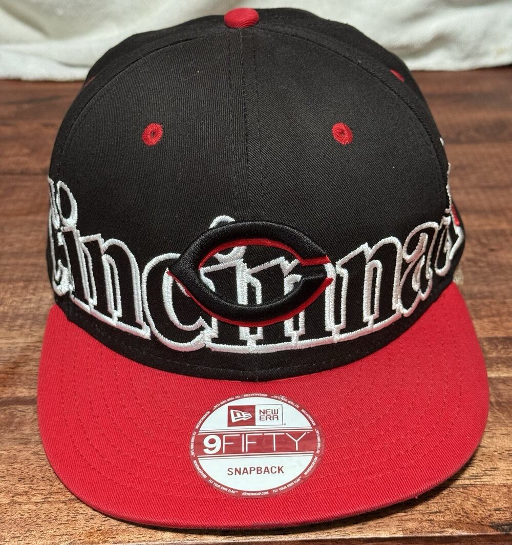 Cincinnati Reds Hat Cap New Era 9Fifty SnapBack OSFM National League Baseball
